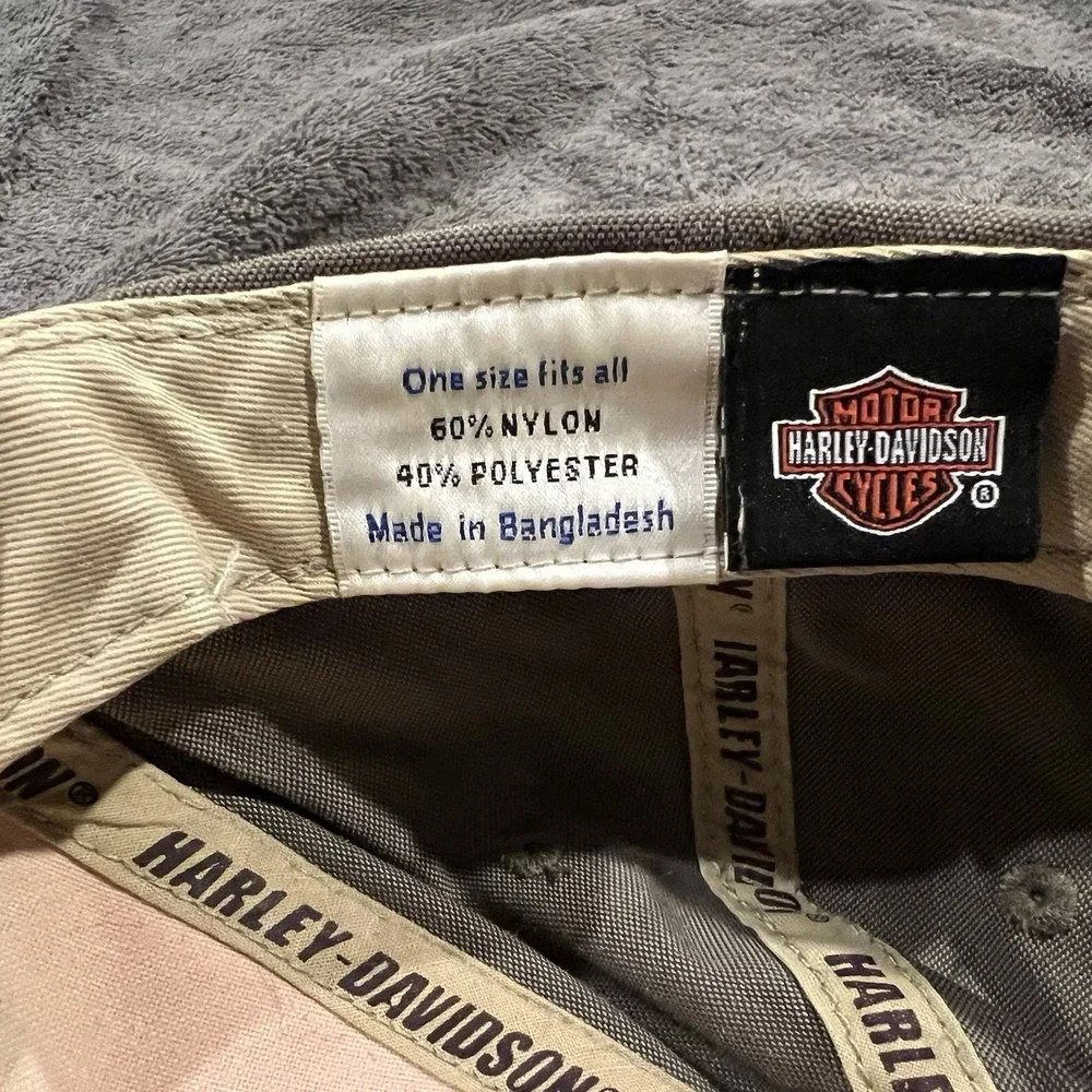 Harley Davidson Motorcycle‎ Baseball Cap Orlando Hook/ Loop